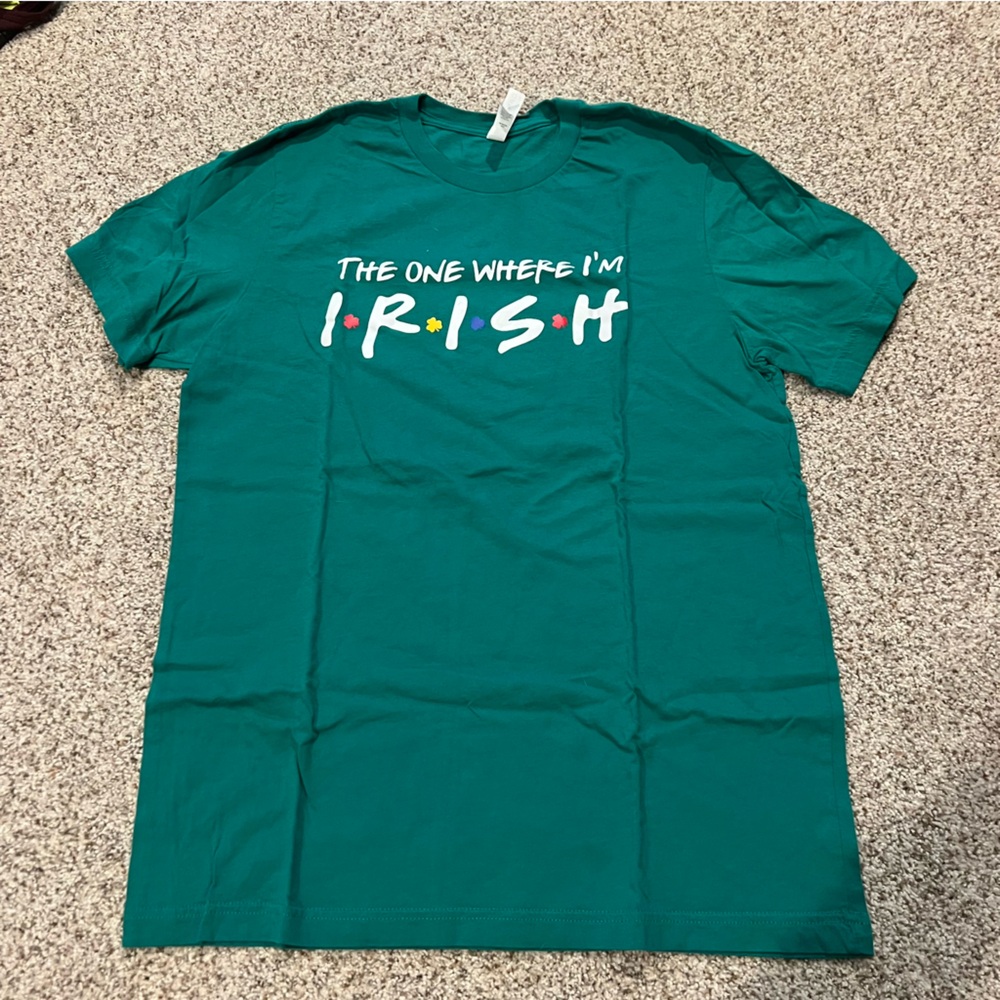 FRIENDS Themed St. Patrick’s Day Bella Canvas Vibrant Green Tee